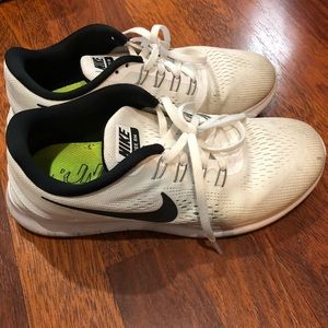 Nike Free Running White Sneakers